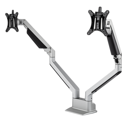 Fellowes chicago double arm gass silver heavy duty 2x12kg