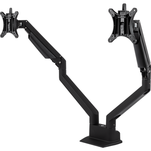 Fellowes chicago double arm gass black heavy duty 2x12kg