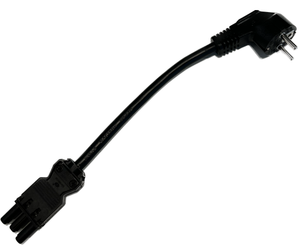 Strømkabel til powerdock/gst18, 5 meter