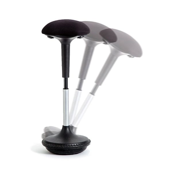 Kenson getupsit active chair, fabric, black - Bilde 2