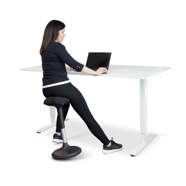 Kenson getupsit active chair, fabric, black - Bilde 6