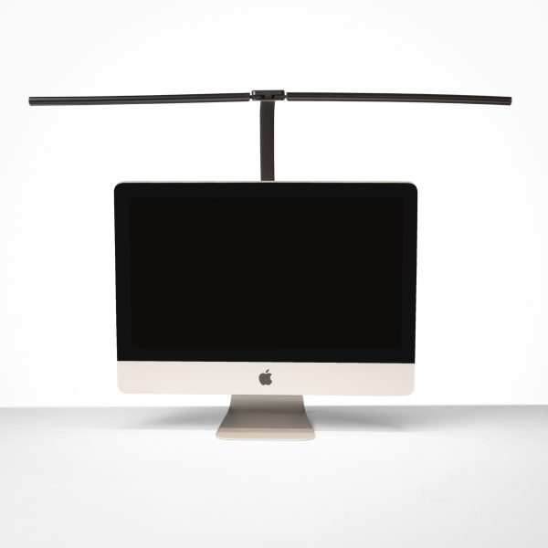 Kenson duo led desk lamp, black