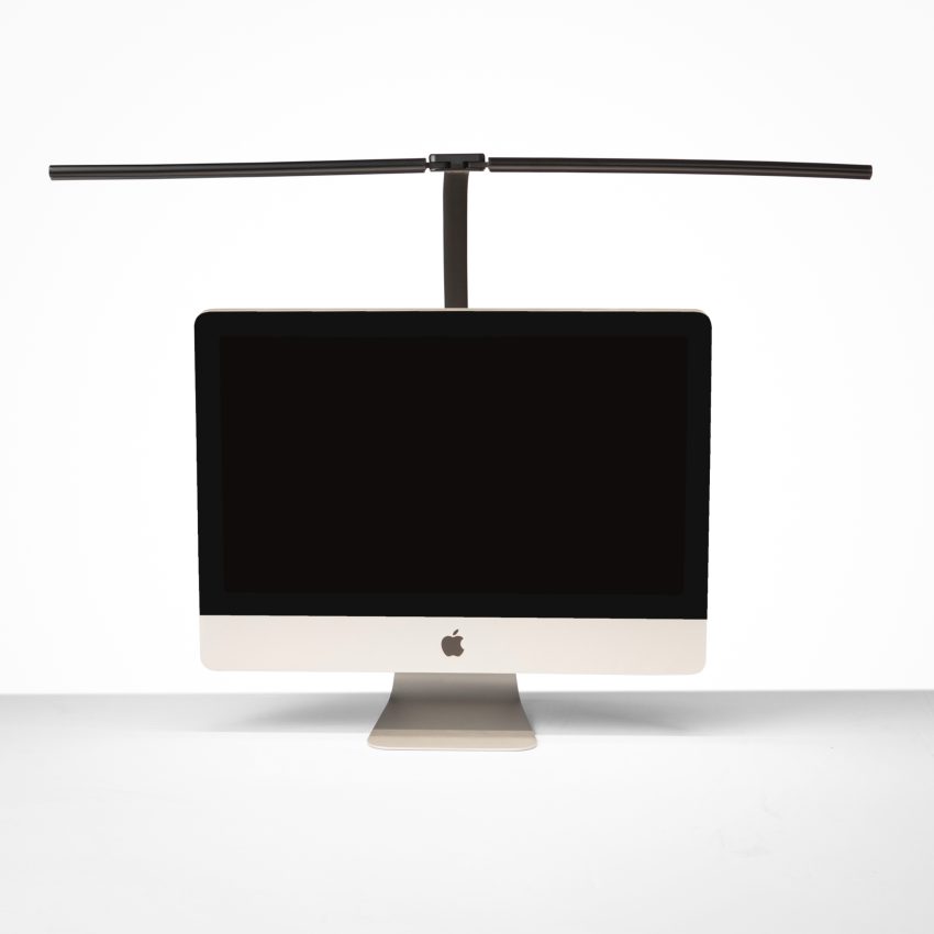 Kenson duo led desk lamp, black