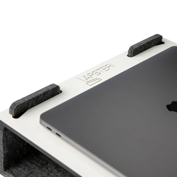 Kenson læpsteri laptop stand, white - Bilde 6