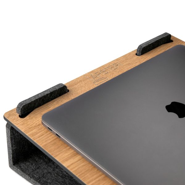 Kenson læpsteri laptop stand, oak - Bilde 8