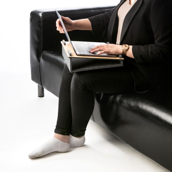 Kenson læpsteri laptop stand, oak - Bilde 9