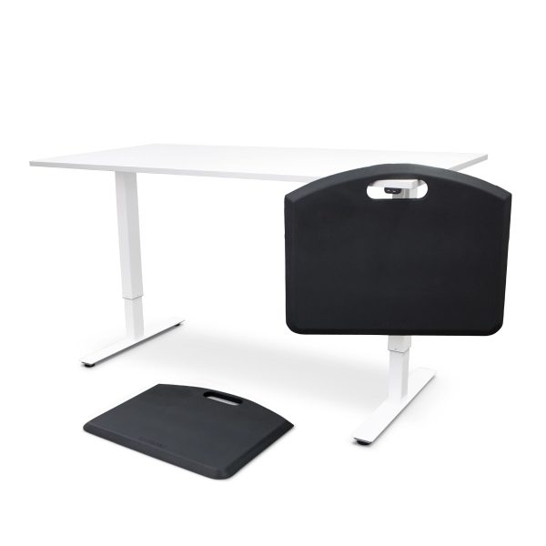 Kenson getupmat workstation mat with carrying handle, grey - Bilde 4