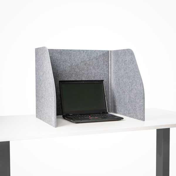 Kenson table top foldable table screen, grey - Bilde 6