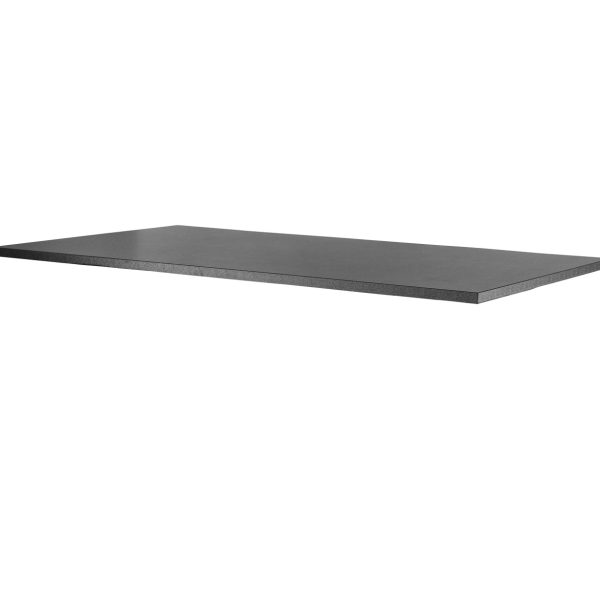 Compact table top 120x80 cm.black