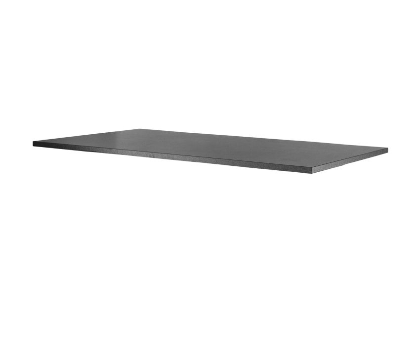 Compact table top 120x80 cm.black
