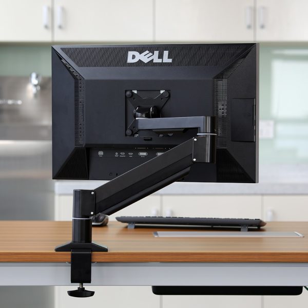 Kenson monitor arm single med gasslift, sort - Bilde 5