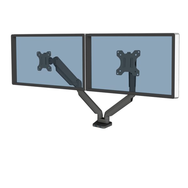 Fellowes platinum series dual monitorarm black - Bilde 2