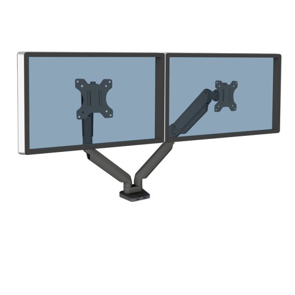 Fellowes platinum series dual monitorarm black - Bilde 5