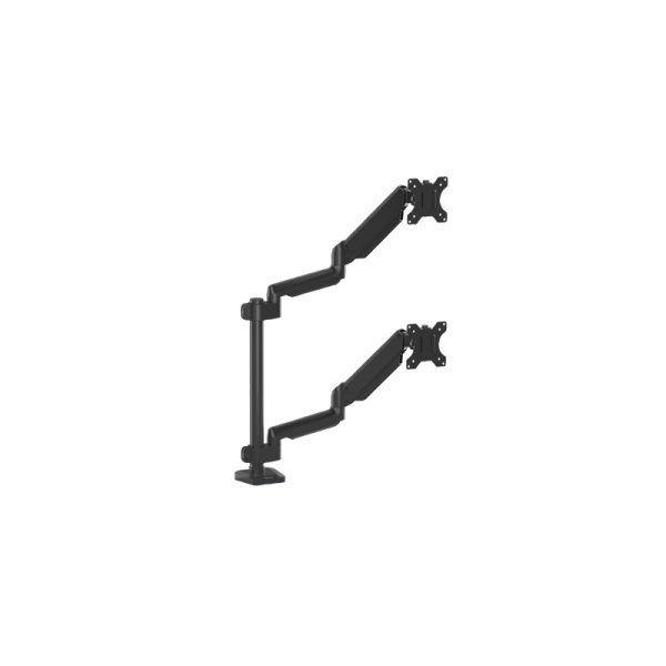 Fellowes platinum series dual stacking monitorarm black - Bilde 6
