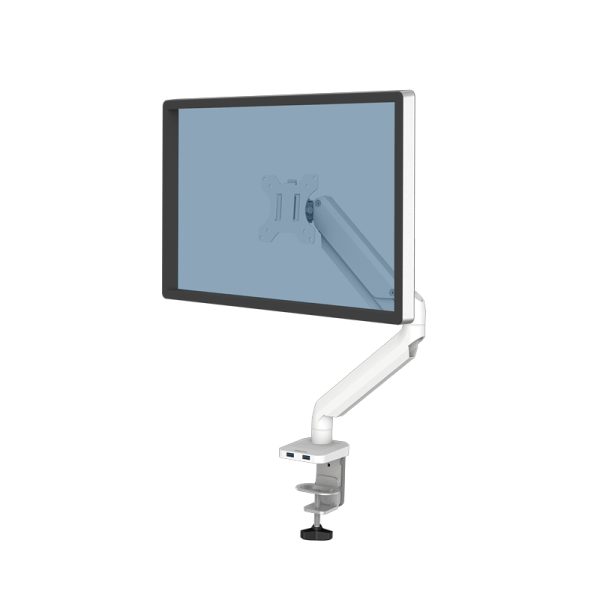 Fellowes platinum series single monitorarm white - Bilde 2