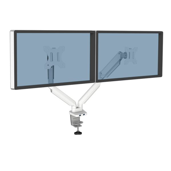 Fellowes platinum series dual monitorarm white - Bilde 3