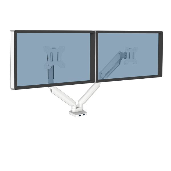 Fellowes platinum series dual monitorarm white - Bilde 9