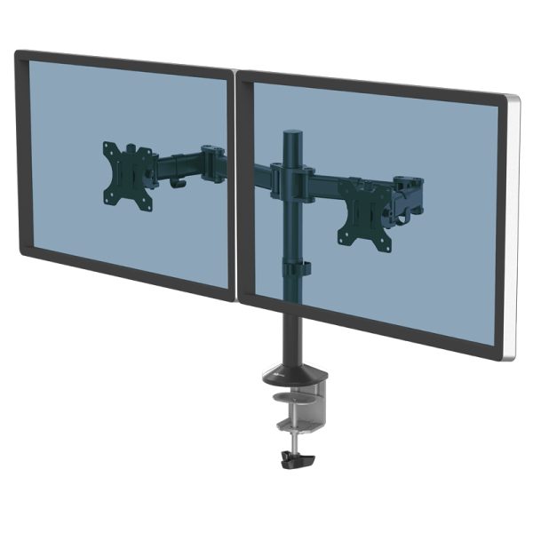 Fellowes reflex dual monitorarm black - Bilde 2
