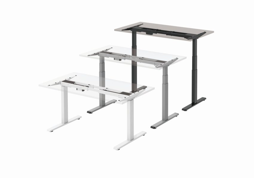 Kenson getupdesk duo electric frame, black