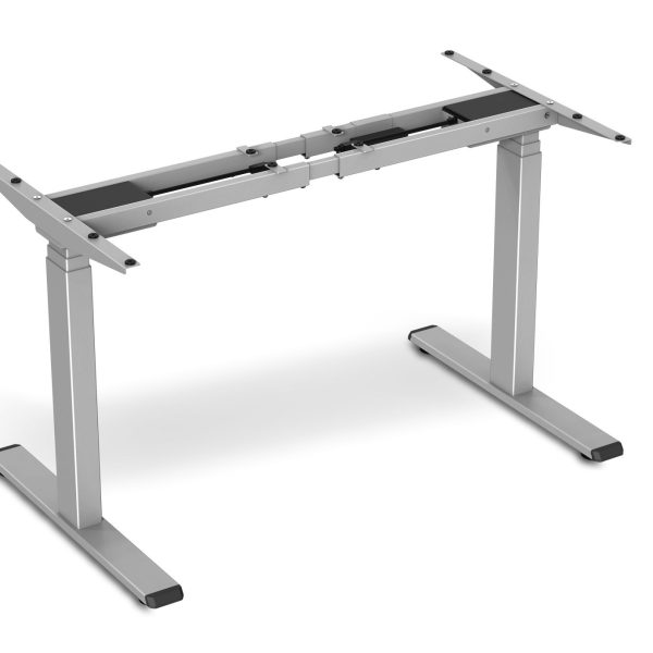 Kenson getupdesk duo electric frame, grey - Bilde 10