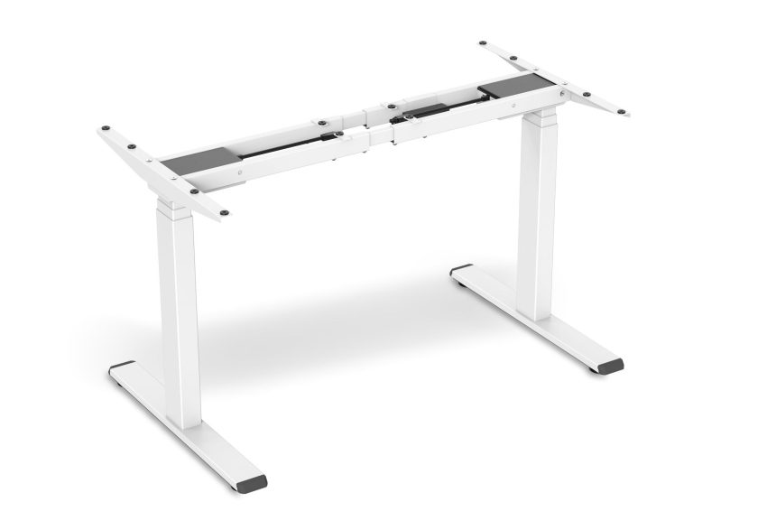 Kenson getupdesk duo electric frame, white