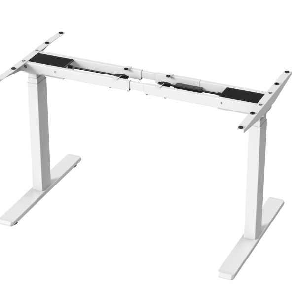 Kenson getupdesk duo electric frame, white - Bilde 2