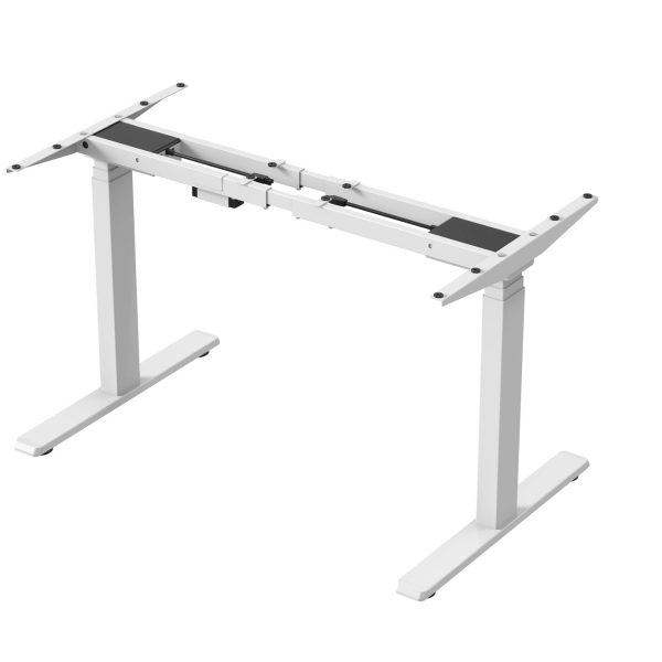 Kenson getupdesk duo electric frame, white - Bilde 5