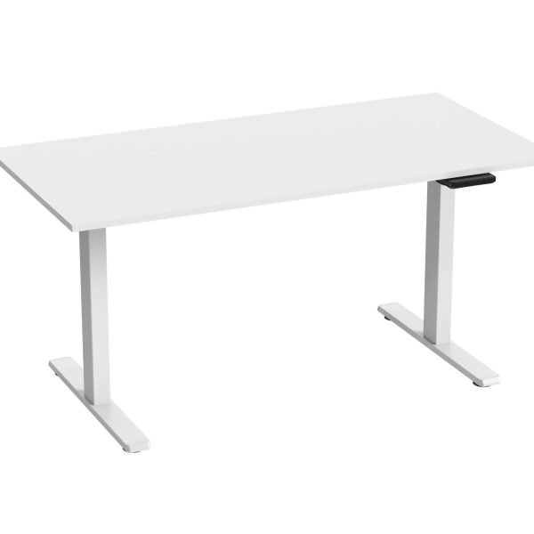 Kenson getupdesk duo electric frame, white - Bilde 8