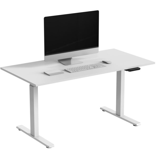 Kenson getupdesk duo electric frame, white - Bilde 9