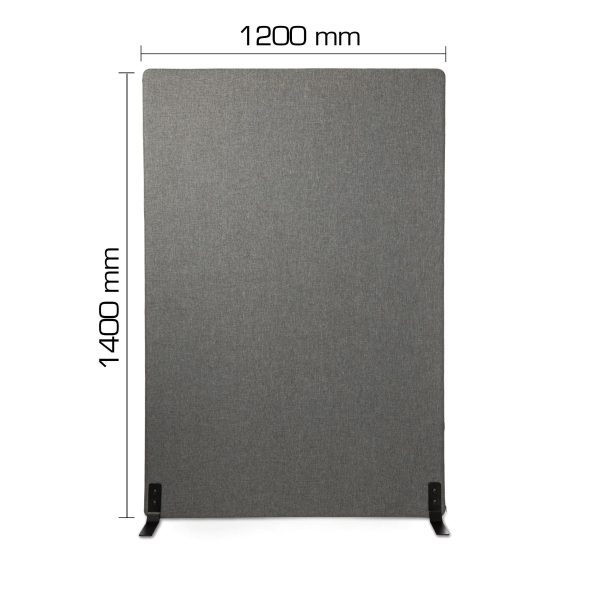 Kenson soundproof floor stand screen grey 1000*1600 mm, savio 09 - Bilde 4