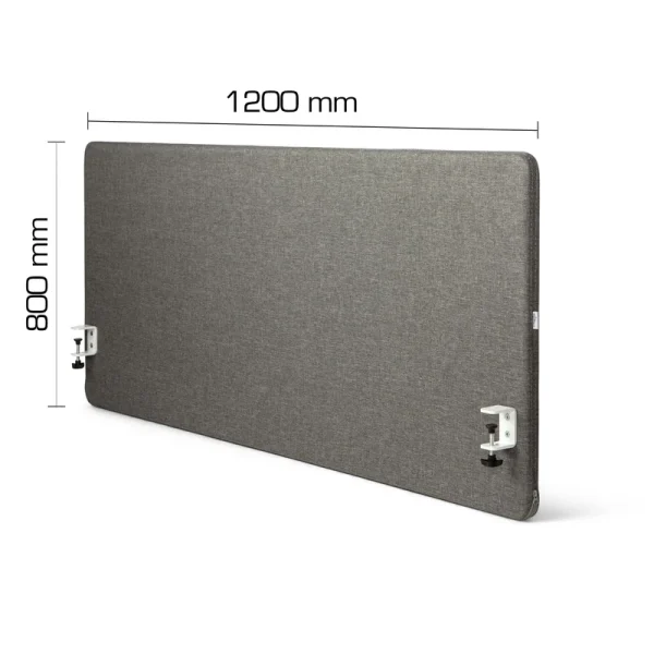 Kenson soundproof table top screen grey 1200*800 mm, savio 09