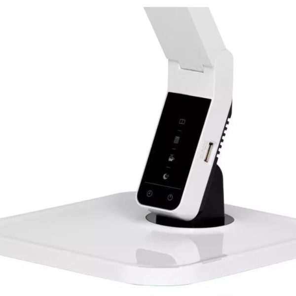 Kenson touch led lampe med sokkel, hvit - Bilde 2