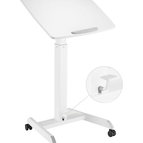 Kenson getupdesk tilt adjustable desk, black