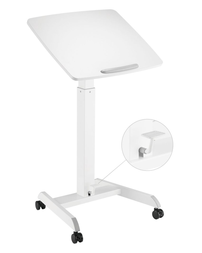 Kenson getupdesk tilt adjustable desk, black