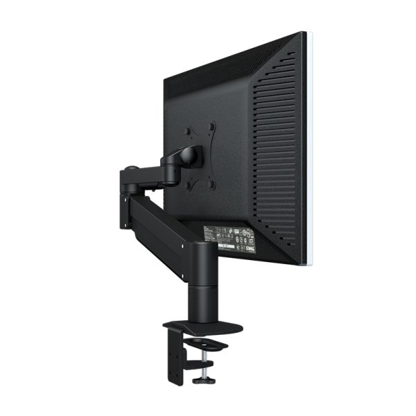 Kenson monitor arm single med gasslift, sort - Bilde 2