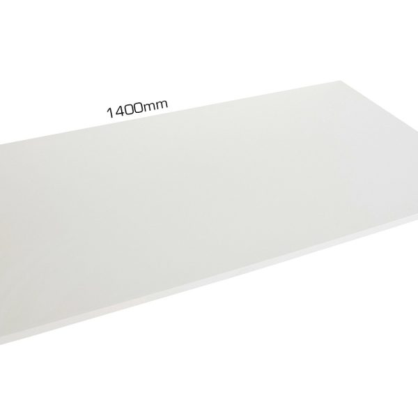 Compact table top 140x80 cm.white - Bilde 3