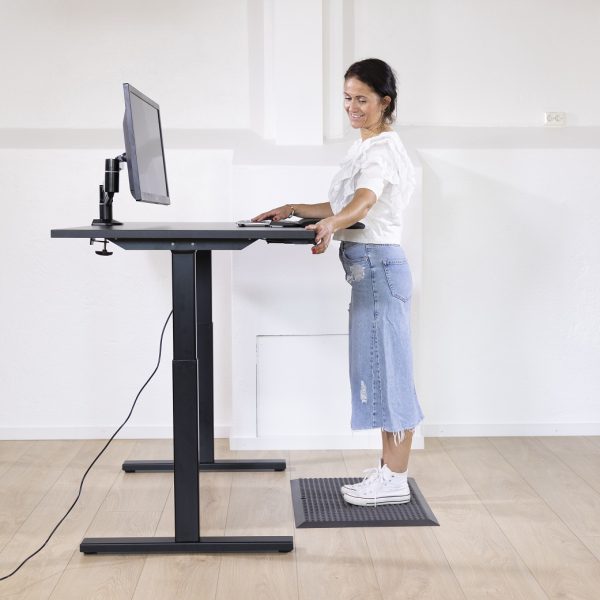 Kenson monitor arm single med gasslift, sort - Bilde 7