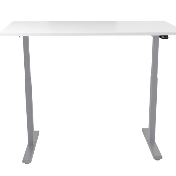 Compact 2 sit & stand table - silver - Bilde 7