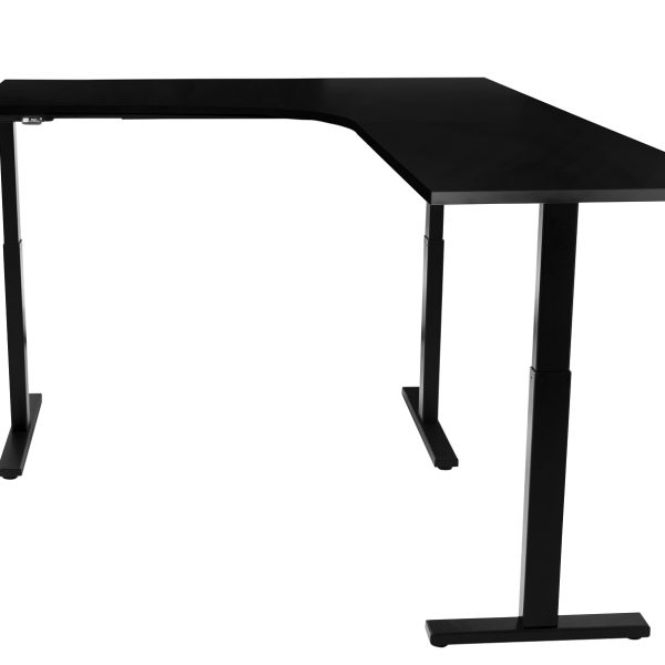 Compact 3 sit & stand table - black - Bilde 3