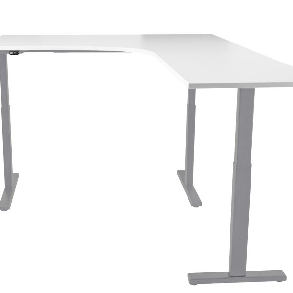 Compact 3 sit & stand table - silver - Bilde 5