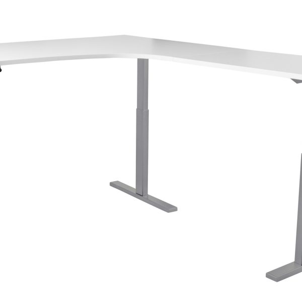 Compact 3 sit & stand table - silver - Bilde 6