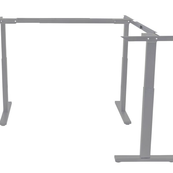 Compact 3 sit & stand table - silver - Bilde 2