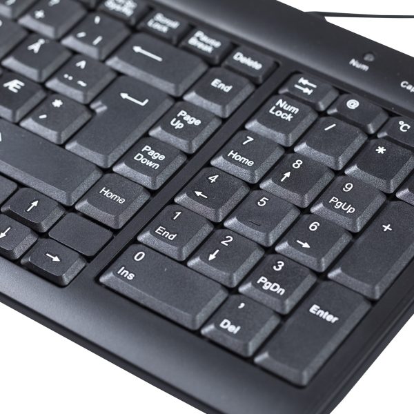 Kenson tastatur spacesaver black - Bilde 3