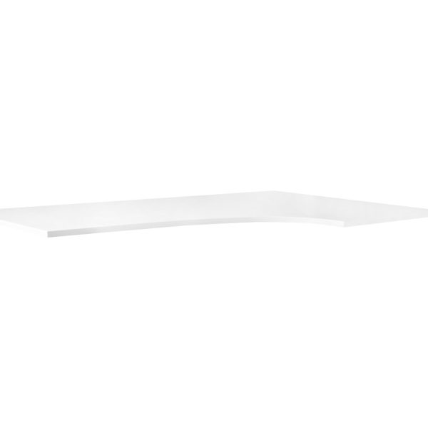 L-form table top 200x120/60 cm.white