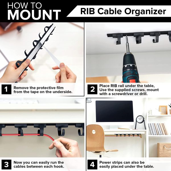 Rib cable organizer - Bilde 6