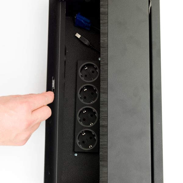 Kenson cable support conference - pakke, sort - Bilde 2