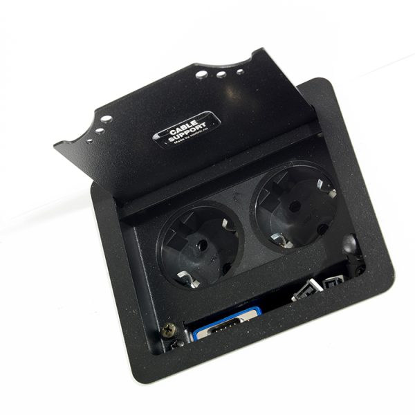 Kenson cable support micro – pakke, sort - Bilde 3