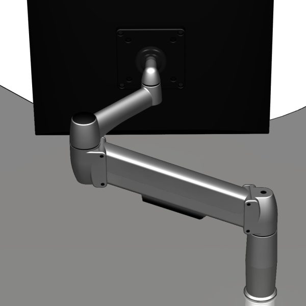 Kenson spacearm pro s1 gassarm m/klemme- og gjennomgående feste, hvit - Bilde 7