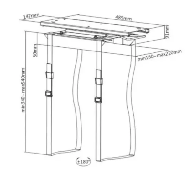 Kenson pc oppheng 360 - Bilde 2