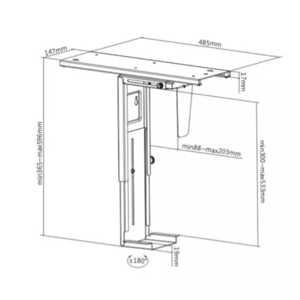 Kenson pc oppheng solid - Bilde 2
